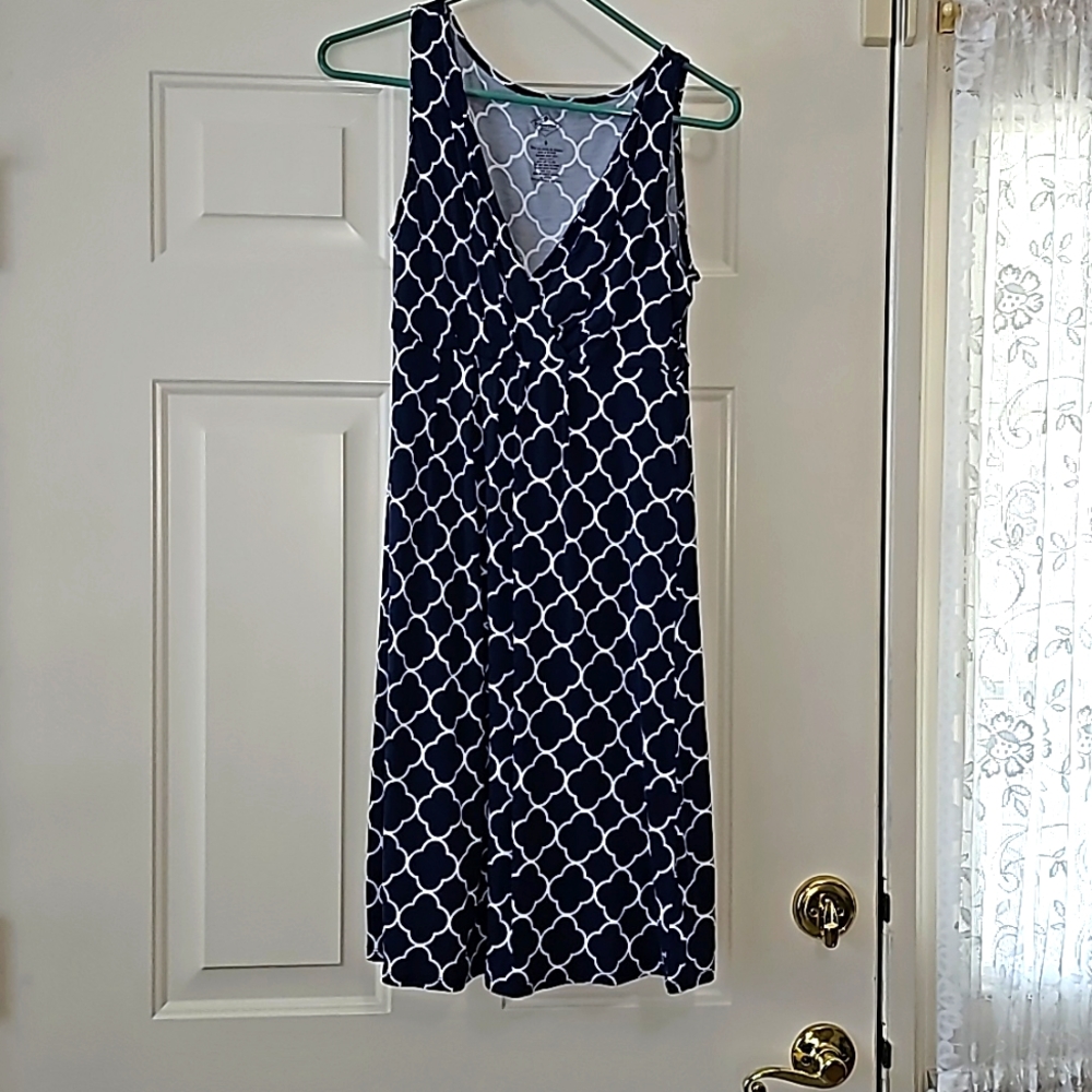 Womans Casual navy dress